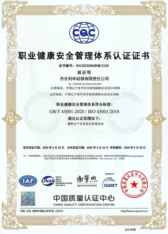 職業健康安全體系 職業健康安全體系